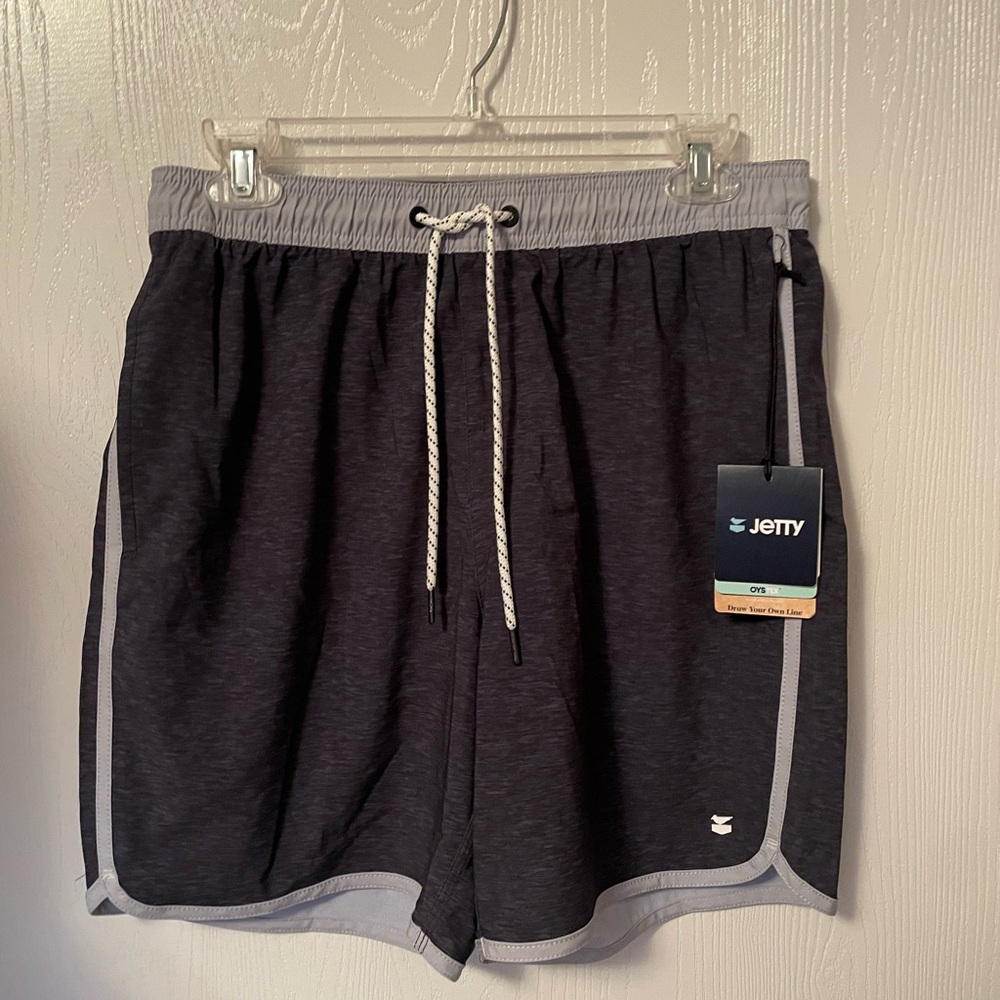 Jetty Men's Session Shorts SZ M NWT Oystex Fabric Moisture Wicking